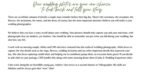 Website - Weddings (Website)