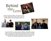02 About me 02 - Behind the lens