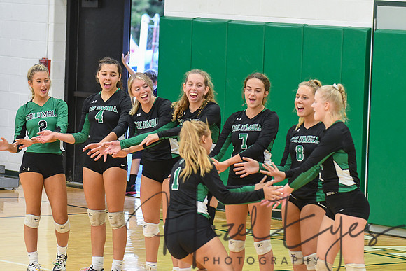 2019 Varsity Volleyball vs Keystone-2