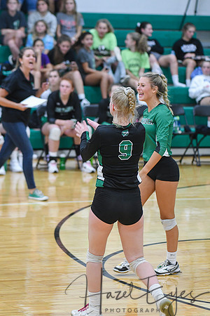 2019 Varsity Volleyball vs Keystone-49