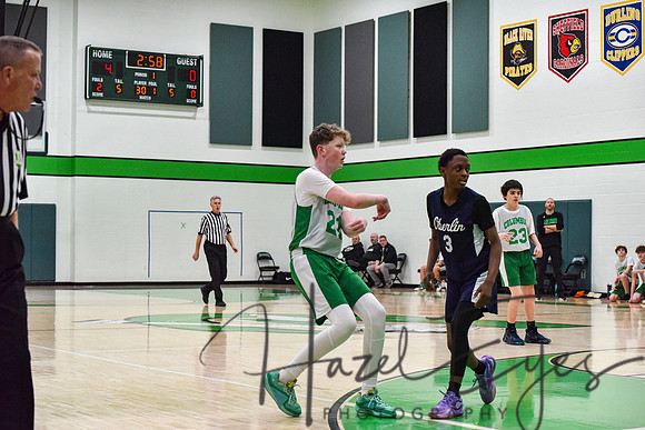 2023-2024 BB CMS Boys 8th Grade vs Oberlin-8