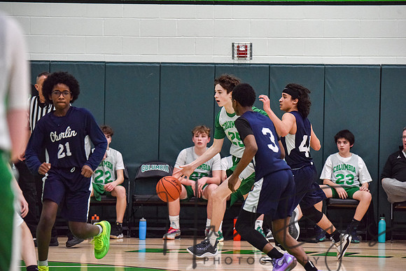 2023-2024 BB CMS Boys 8th Grade vs Oberlin-98