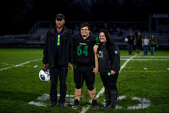 2024 FOOTBALL vs Black River Senior Night 10252024-25